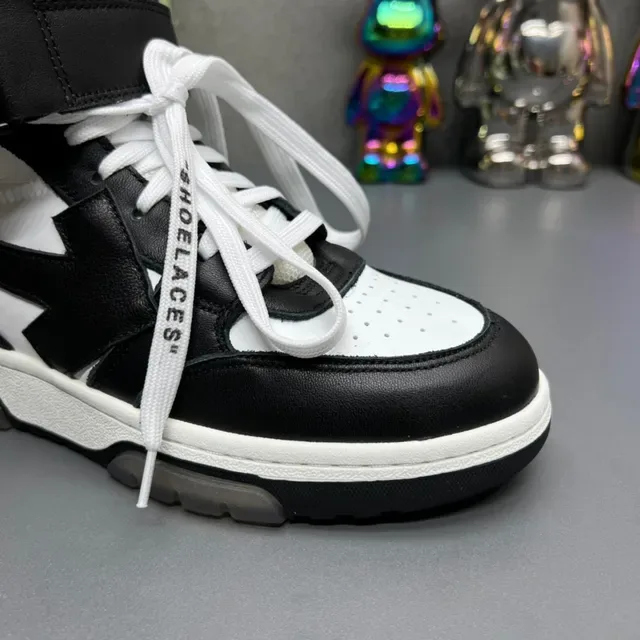 Off-White Industrial Black Baskets Lifestyle Hautes à Sangle 6