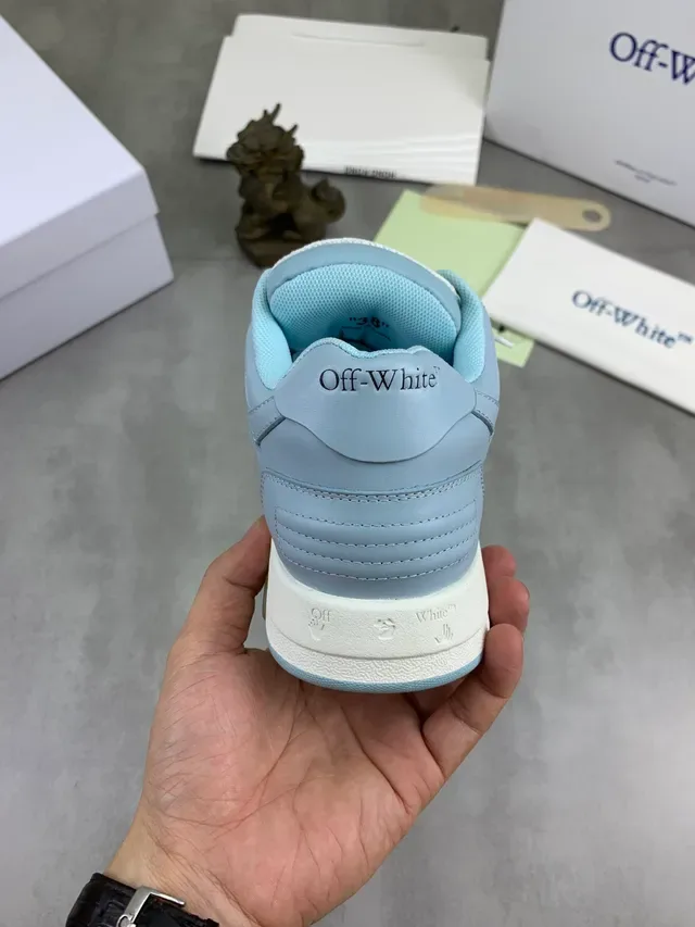 Off-White The Ten Tênis Lifestyle Azul Correa Industrial Boca Perfurada 3