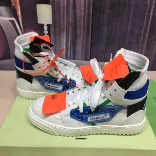 Off-White The Ten Blanc Bleu Noir Vert Orange Lifestyle Sneakers