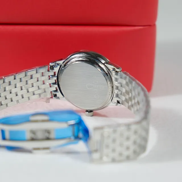 Omega De Ville Co-Axial Chronometer Silver-Tone Mechanical Watch 3
