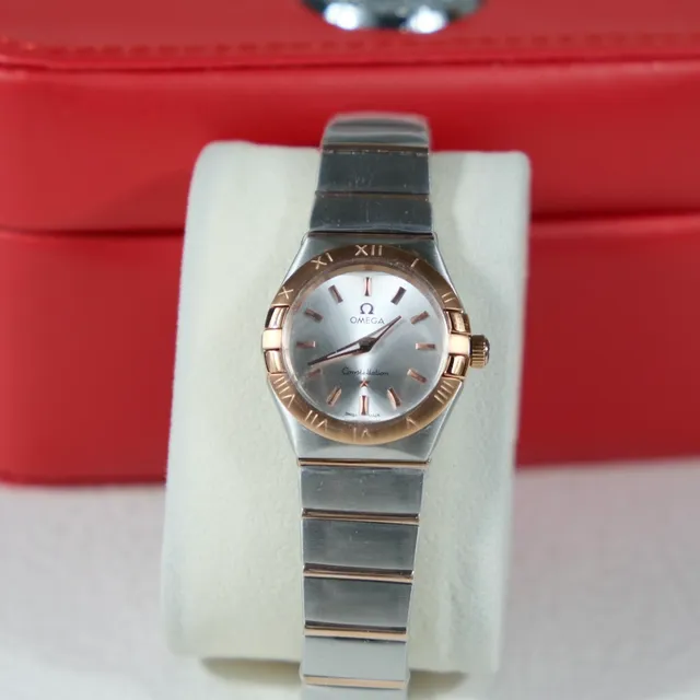 Omega De Ville Prestige Co-Axial Chronometer Silver Dial Black Leather Mechanical Watch 5