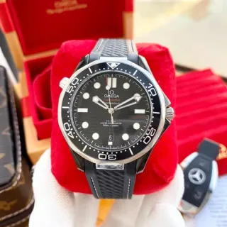Omega Seamaster Professional Black Dial Mechanical Watch