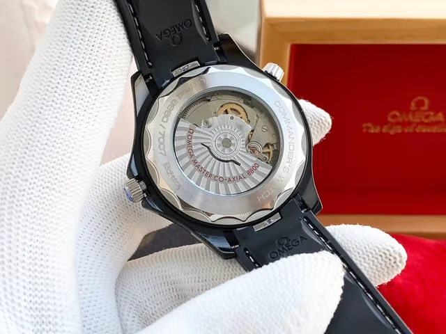 Omega Seamaster Professional কালো ডায়াল যান্ত্রিক ঘড়ি 3