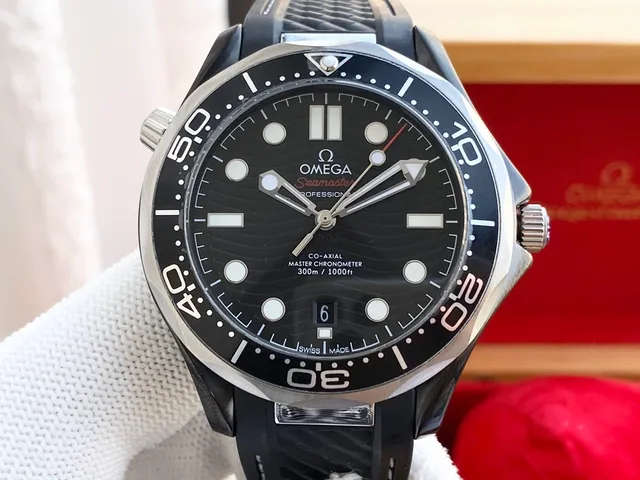 Omega Seamaster Professional কালো ডায়াল যান্ত্রিক ঘড়ি 7