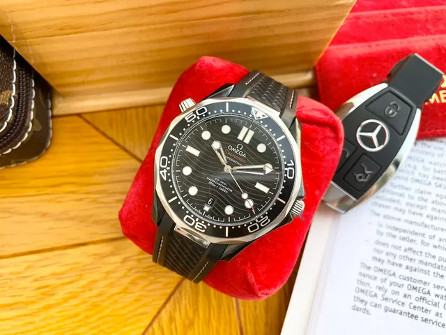 Omega Seamaster Professional কালো ডায়াল যান্ত্রিক ঘড়ি 8