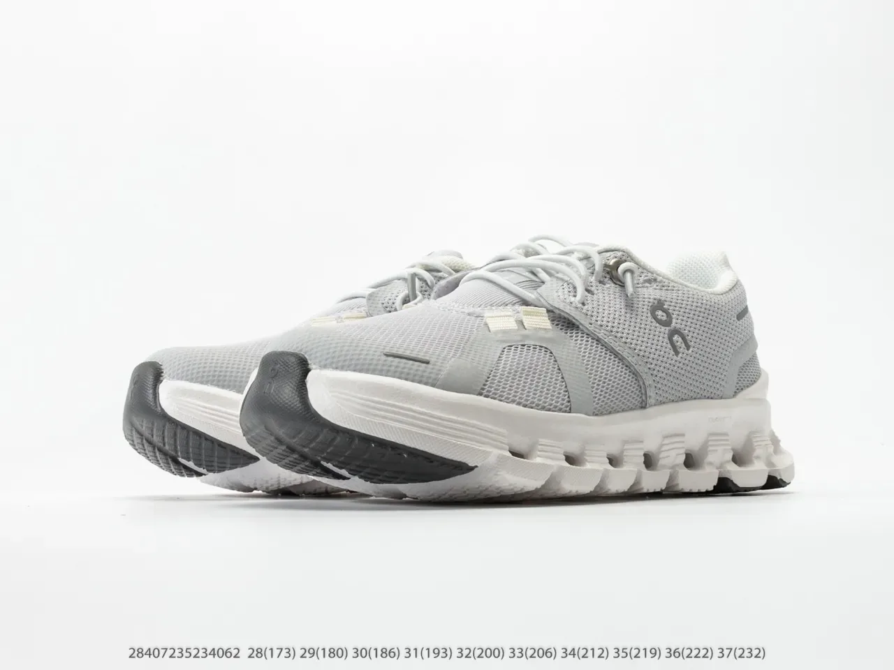 On Cloudmonster Black White Mesh Upper Open Hexagonal CloudTec Pods Lifestyle Sneakers 3