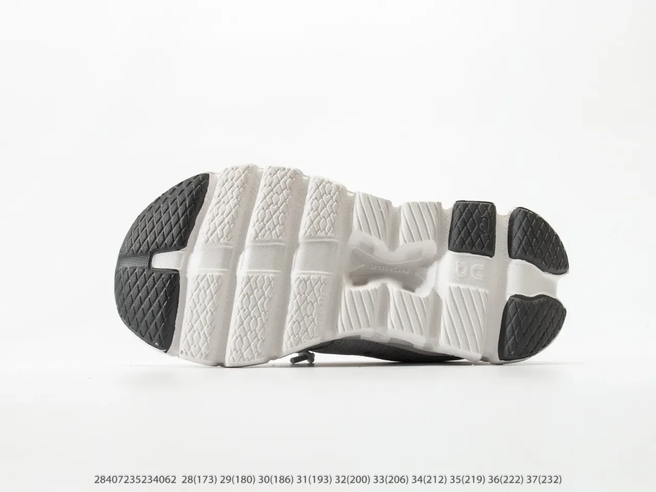 On Cloudmonster Black White Mesh Upper Open Hexagonal CloudTec Pods Lifestyle Sneakers 4