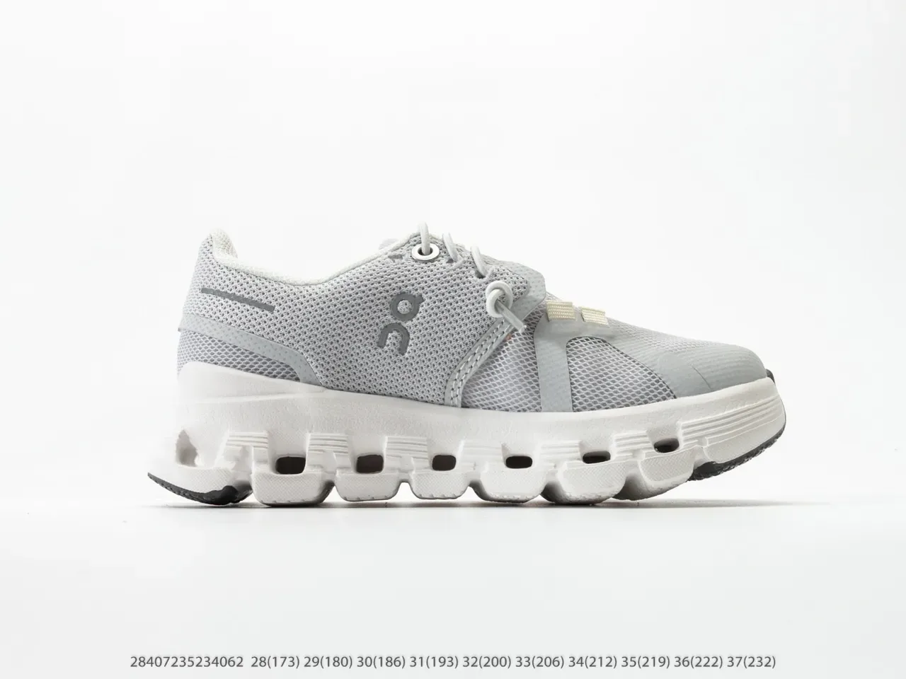 On Cloudmonster Black White Mesh Upper Open Hexagonal CloudTec Pods Lifestyle Sneakers 6