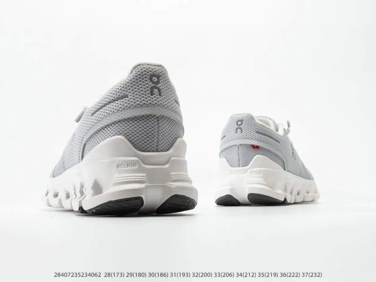 On Cloudmonster Black White Mesh Upper Open Hexagonal CloudTec Pods Lifestyle Sneakers 7