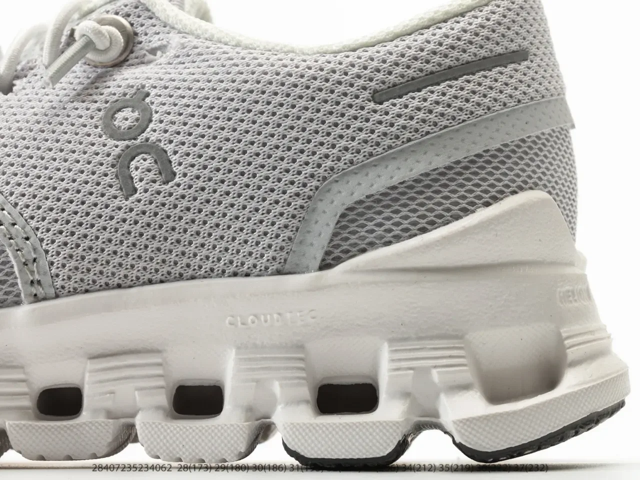 On Cloudmonster Black White Mesh Upper Open Hexagonal CloudTec Pods Lifestyle Sneakers 10