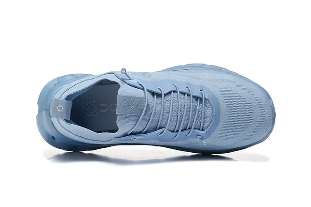 On Cloudmonster أحذية جري أزرق Knit Upper CloudTec Pod Sole 3