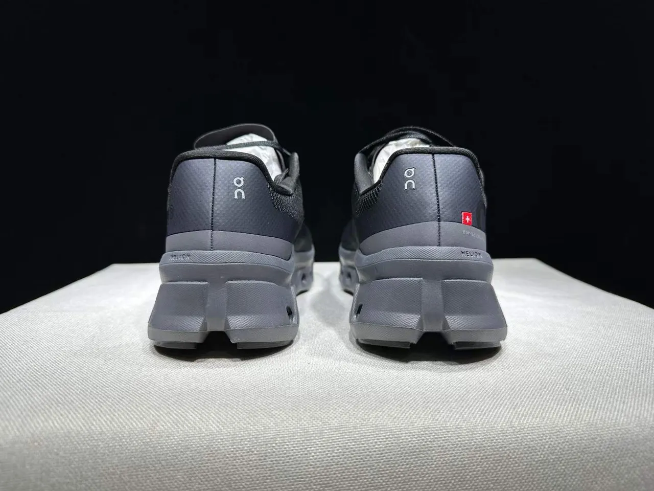 On Cloudmonster Gray Running Shoes 7