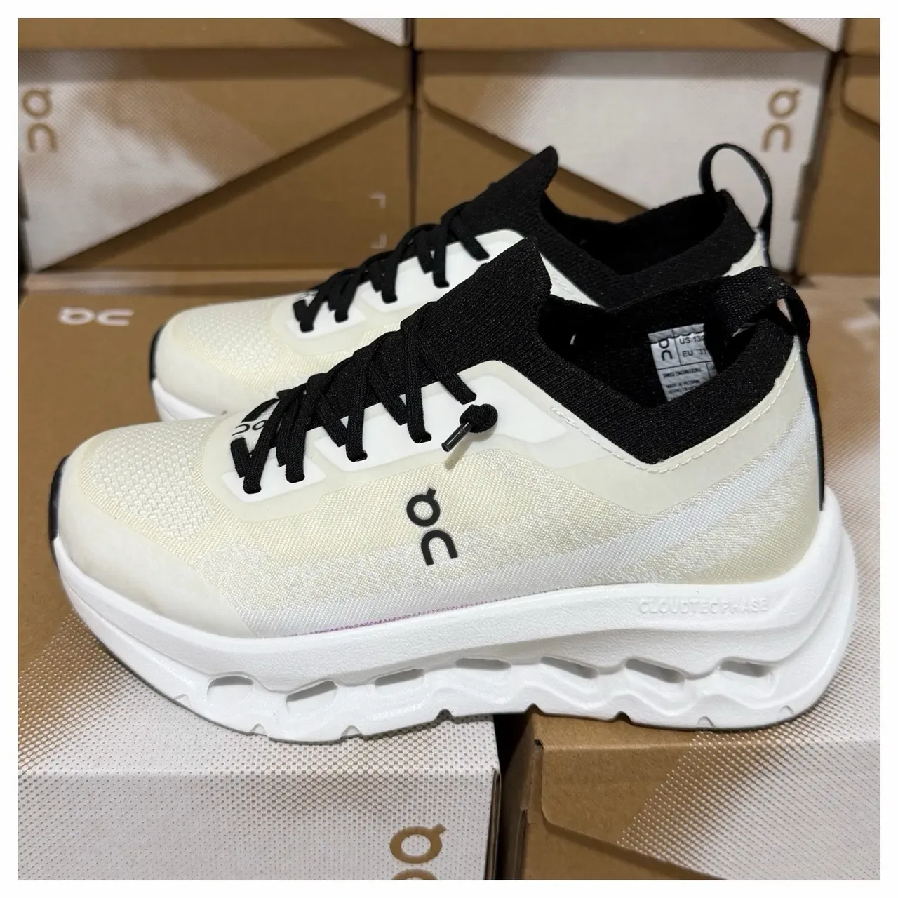 On Cloudmonster Pink Lifestyle Sneakers 10