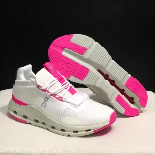On Cloudmonster zapatillas lifestyle blancas y rosas