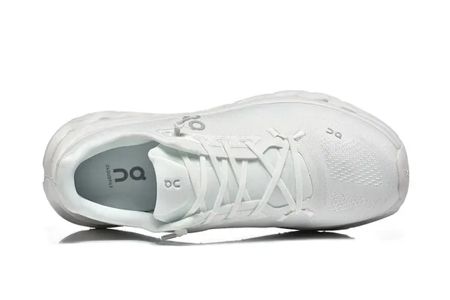On Cloudmonster White Running Shoes 2