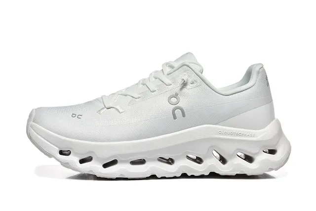 On Cloudmonster White Running Shoes 4