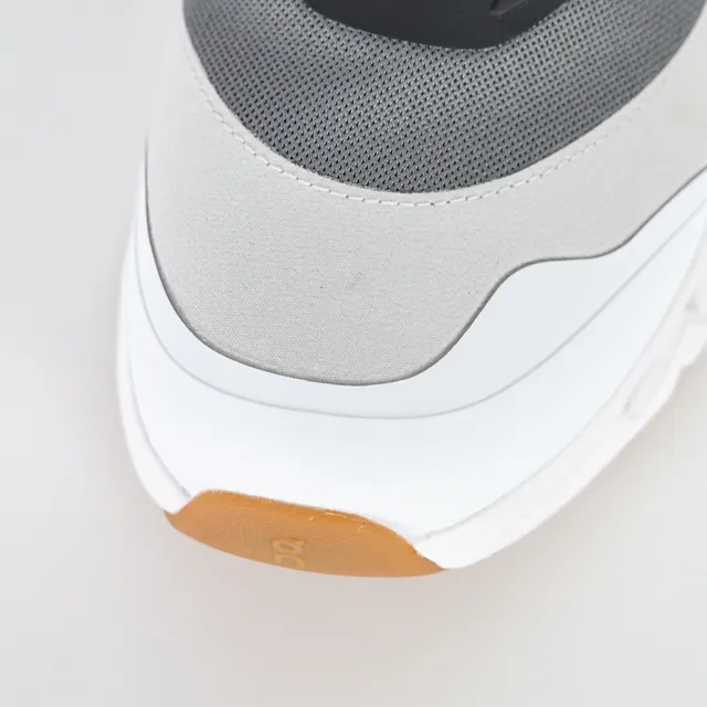 On Gray Black Sculpted Pod-Based Midsole Mesh-Synthetic Hybrid Upper Lifestyle Sneakers 5