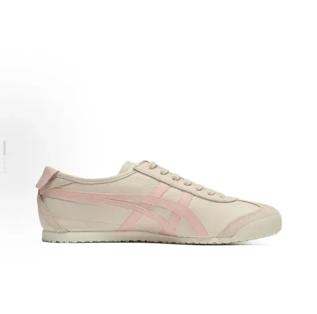 Onitsuka Tiger Mexico 66 Beige and Pink Lifestyle Sneakers 3