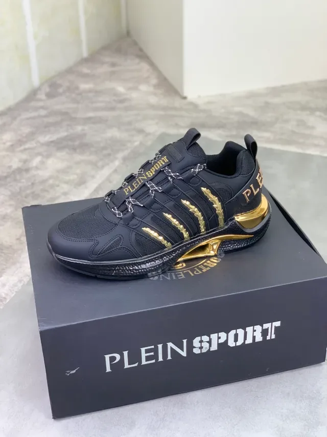 Philipp Plein Plein Sport Noir et Or Lifestyle Sneakers 4