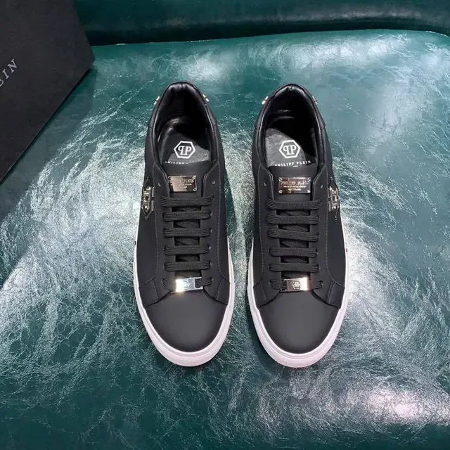 Philipp Plein Sneakers lifestyle en cuir à motif crâne 2