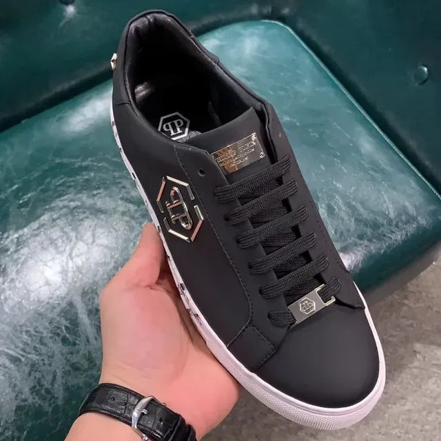 Philipp Plein Sneakers lifestyle en cuir à motif crâne 5
