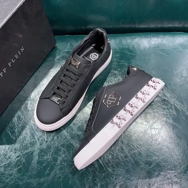 Philipp Plein Sneakers lifestyle en cuir à motif crâne 7