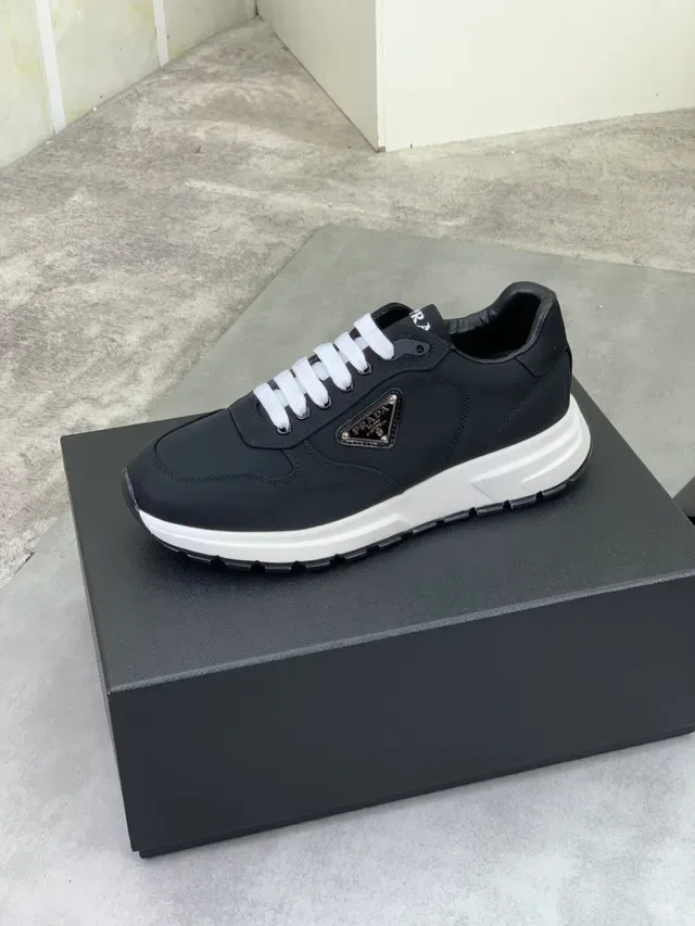 Prada Cloudbust Black and White Lifestyle Sneakers 4