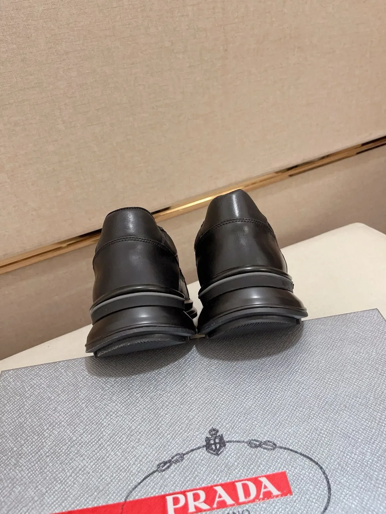 Prada Cloudbust Black Mixed-Material Lifestyle Sneakers 4