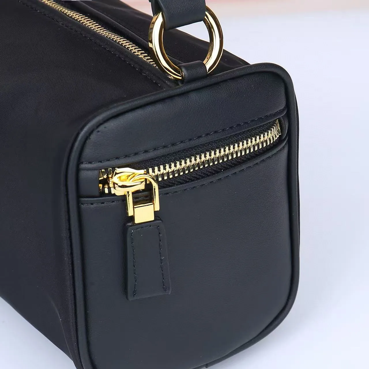 Prada Re-Edition 2005 Black Nylon Underarm Bag 7
