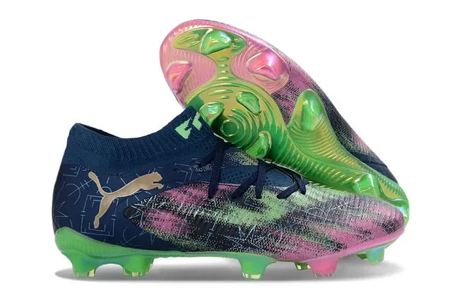 Puma Future Z Multicolor Iridiscente Sapatos de Futebol de Ajuste Meia Campo Firme 1
