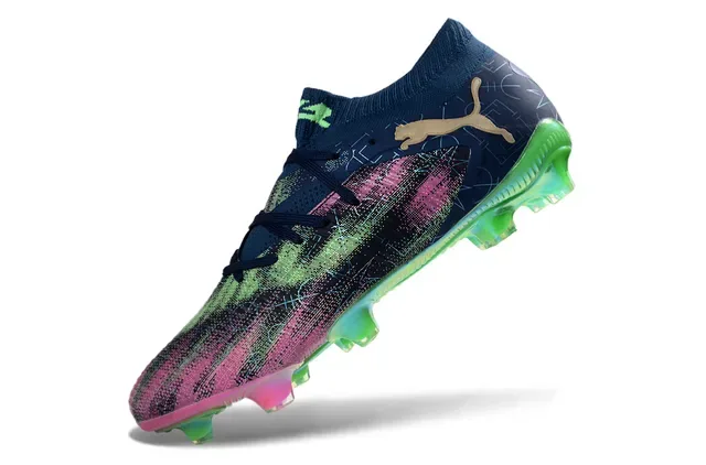 Puma Future Z Multicolor Iridiscente Sapatos de Futebol de Ajuste Meia Campo Firme 3