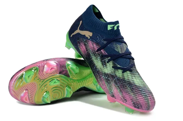 Puma Future Z Multicolor Iridiscente Sapatos de Futebol de Ajuste Meia Campo Firme 4