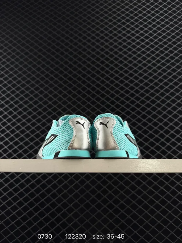 Puma H-Street Semelle Fine Maille Turquoise Sneakers Lifestyle 3