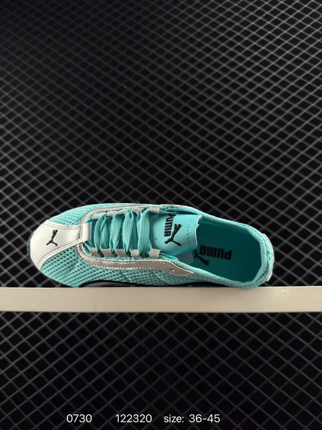 Puma H-Street Semelle Fine Maille Turquoise Sneakers Lifestyle 4
