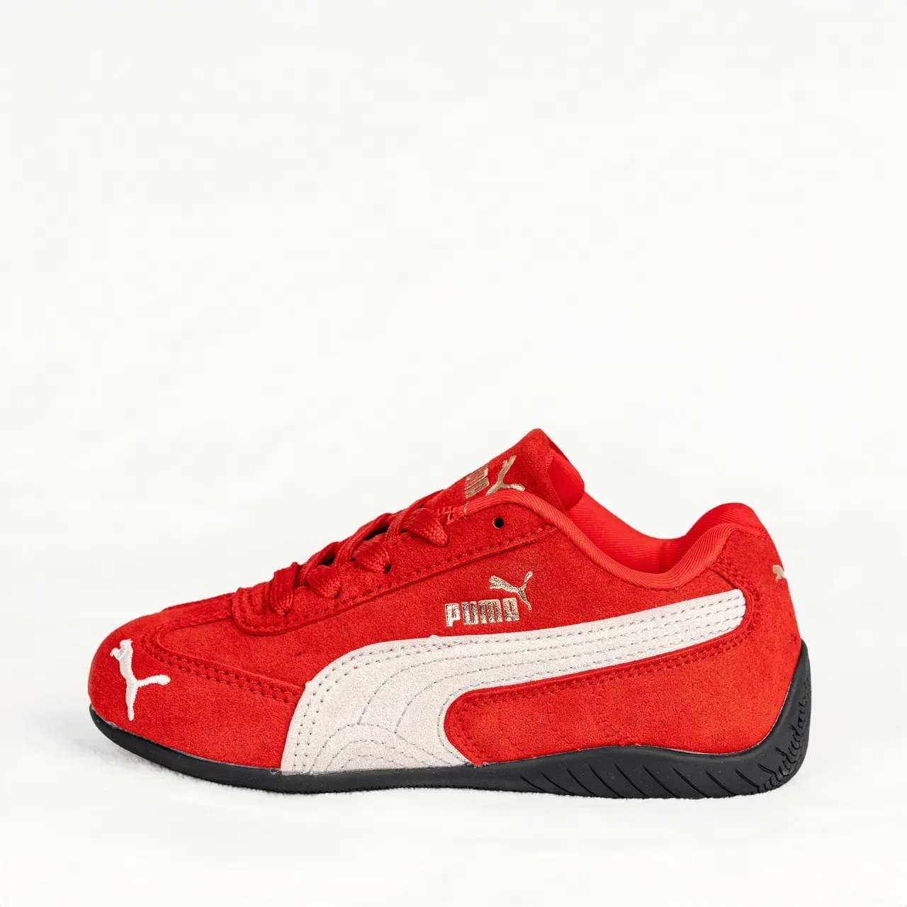 Puma Speedcat Sneakers Lifestyle Noirs et Blancs 4