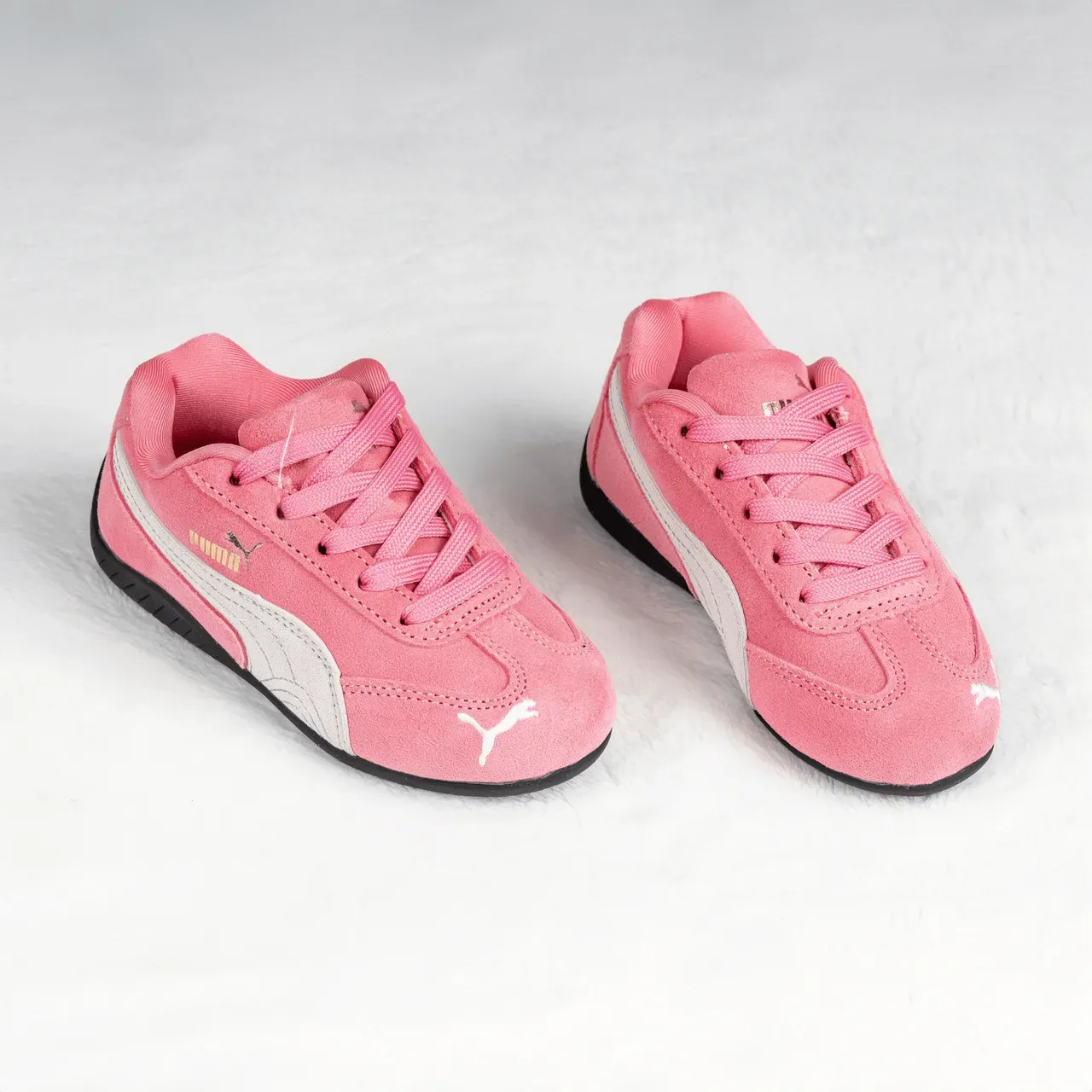 Puma Speedcat Sneakers Lifestyle Noirs et Blancs 9