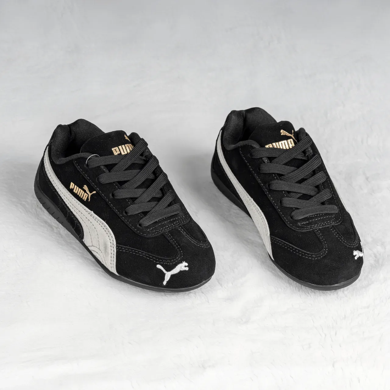 Puma Speedcat Sneakers Lifestyle Noirs et Blancs 13