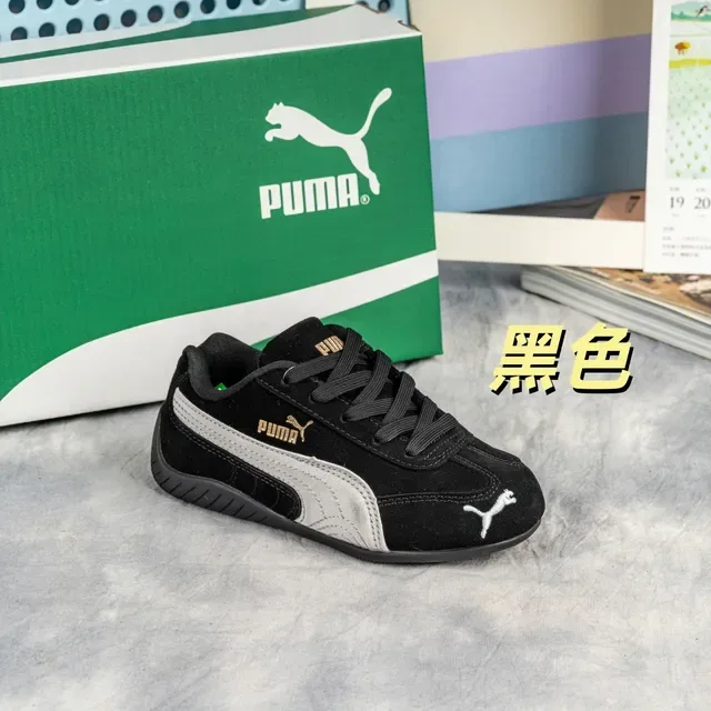 Puma Speedcat Sneakers Lifestyle Noirs et Blancs 15