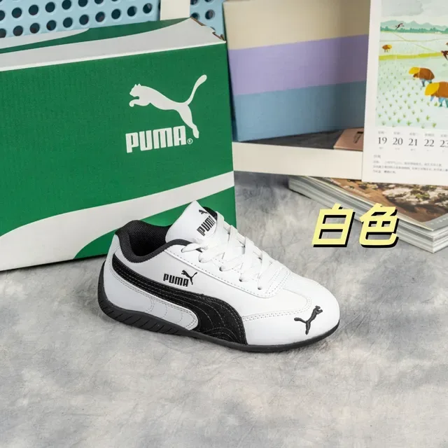 Puma Speedcat Sneakers Lifestyle Noirs et Blancs 23