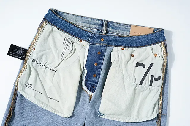 Purple Brand Light-Wash Paint-Splatter Distressed Jeans 6