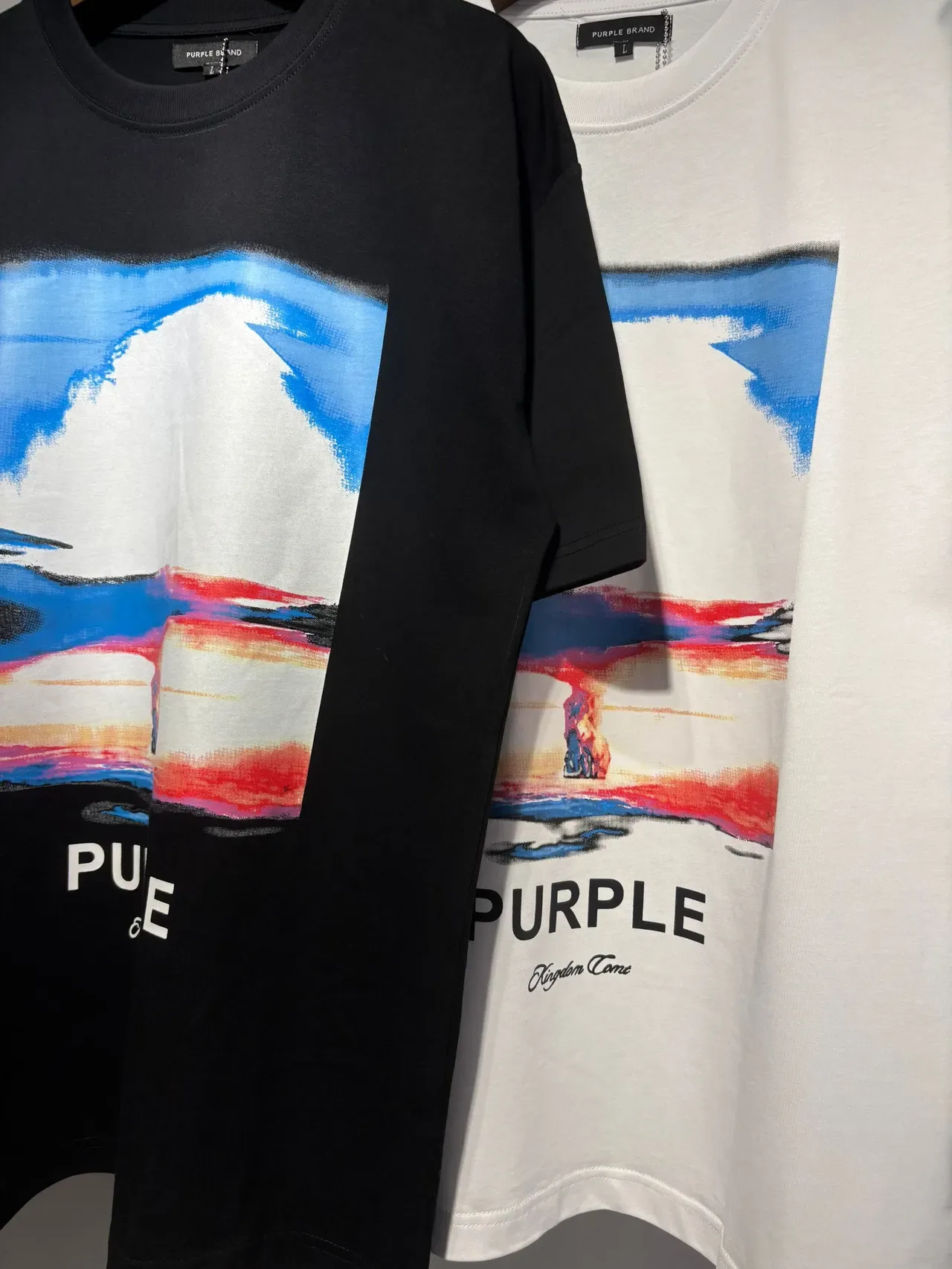 Purple Brand Oversized Graphic Print T-Shirt 6