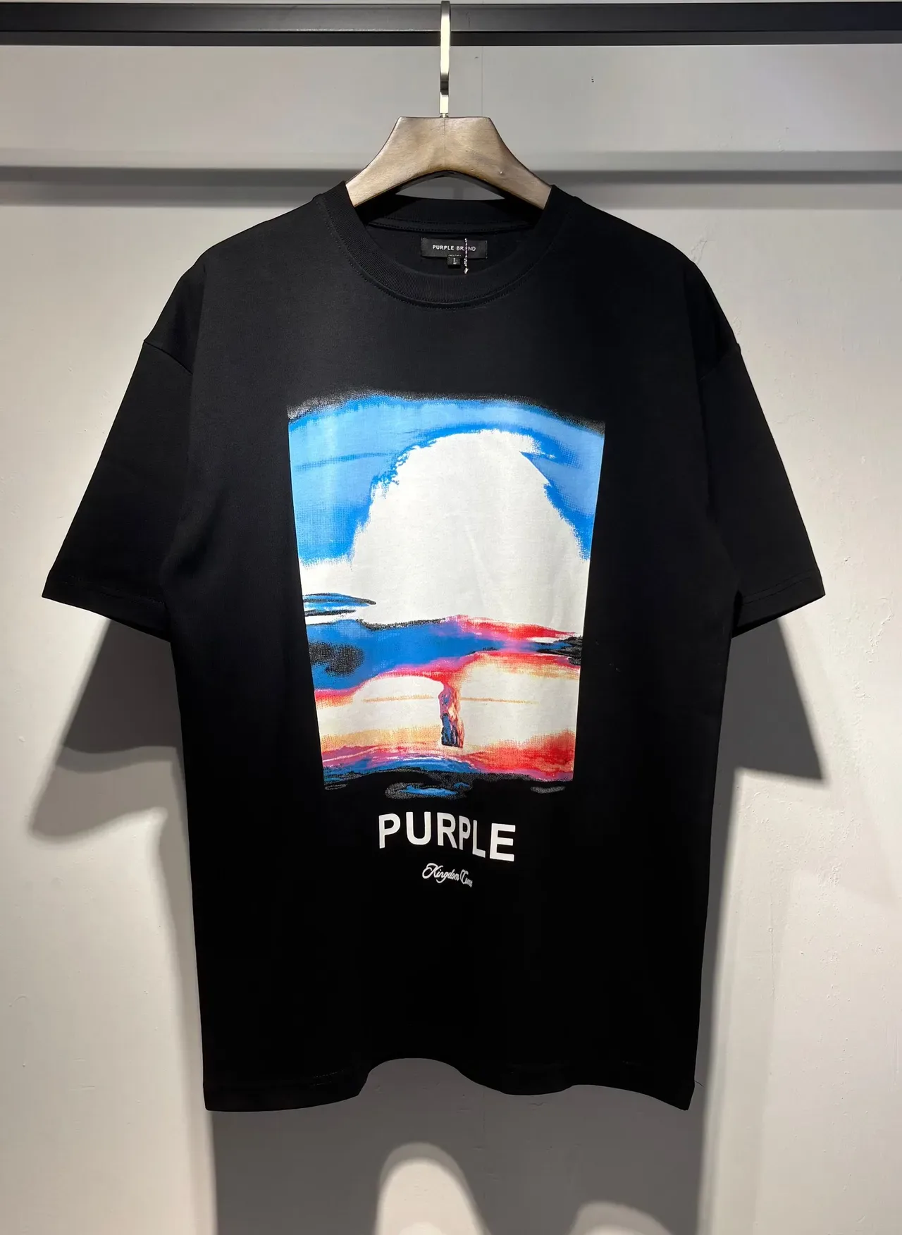 Purple Brand Oversized Graphic Print T-Shirt 7