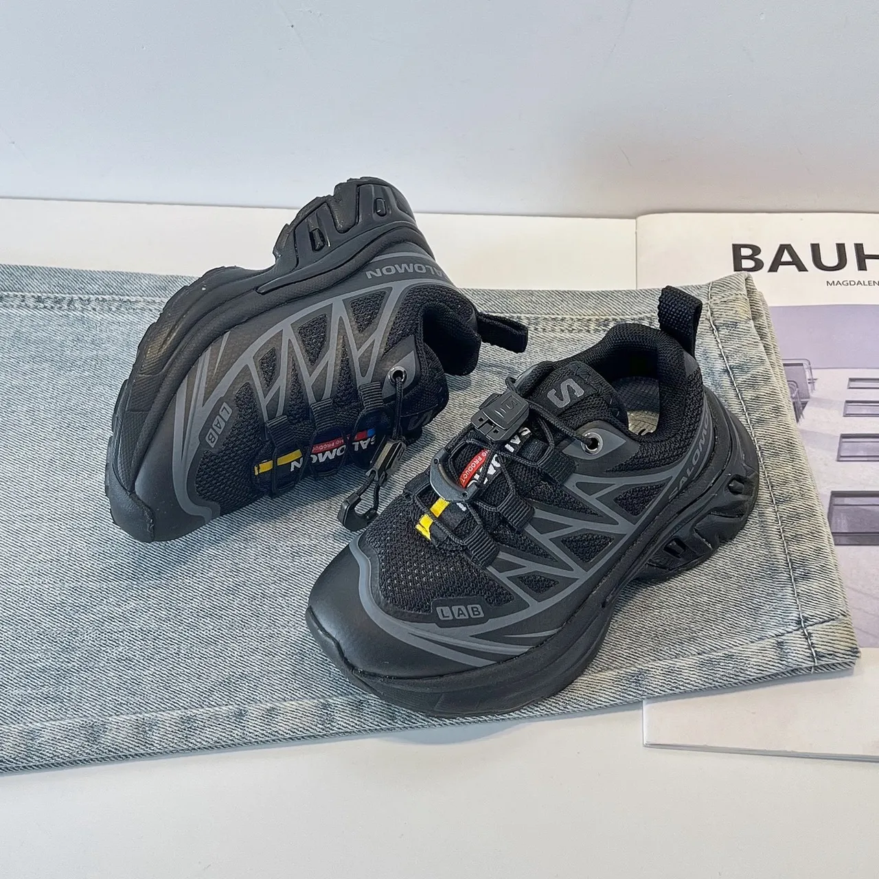 Salomon ACS Pro Black Gray Chunky Sneakers 10