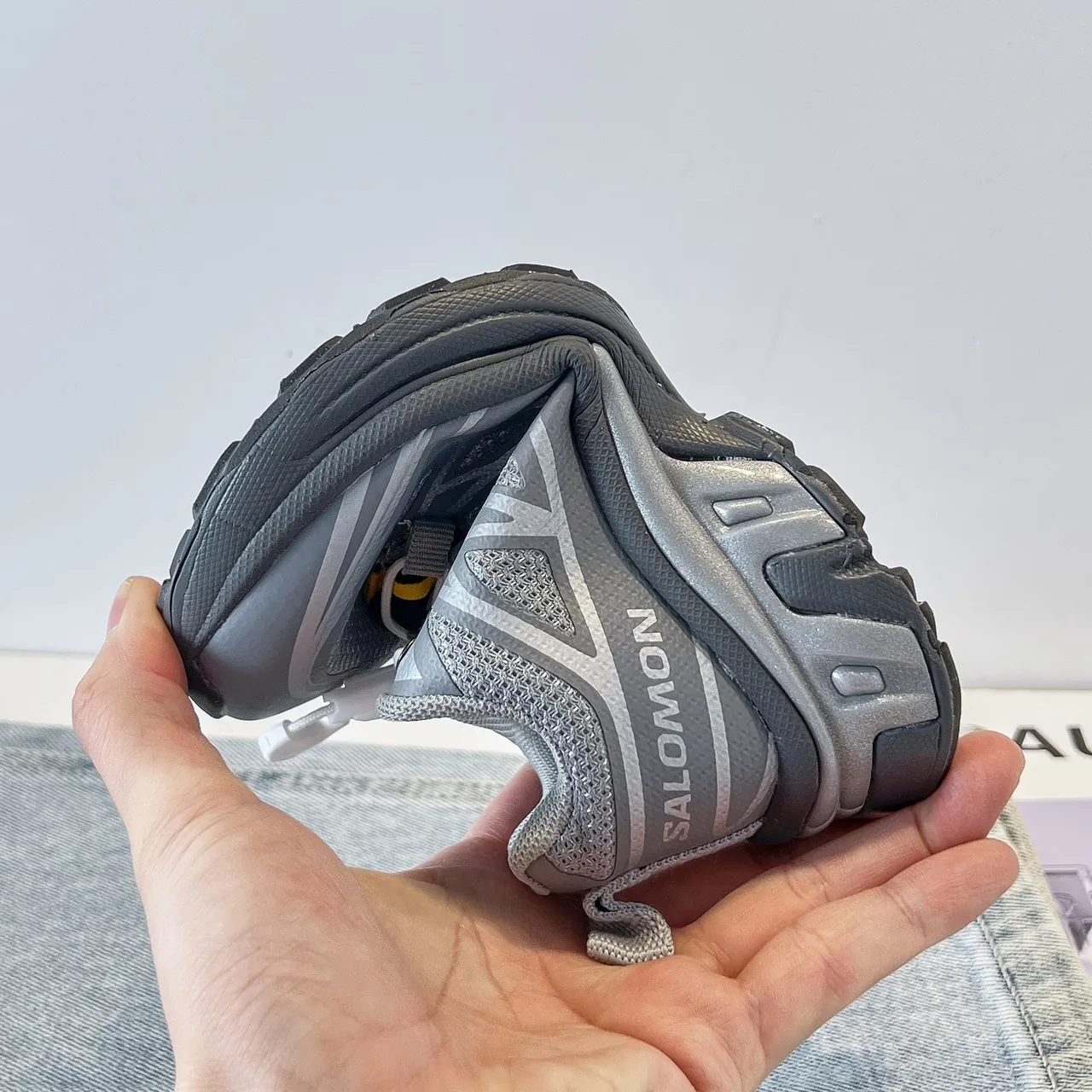 Salomon ACS Pro Black Gray Chunky Sneakers 12