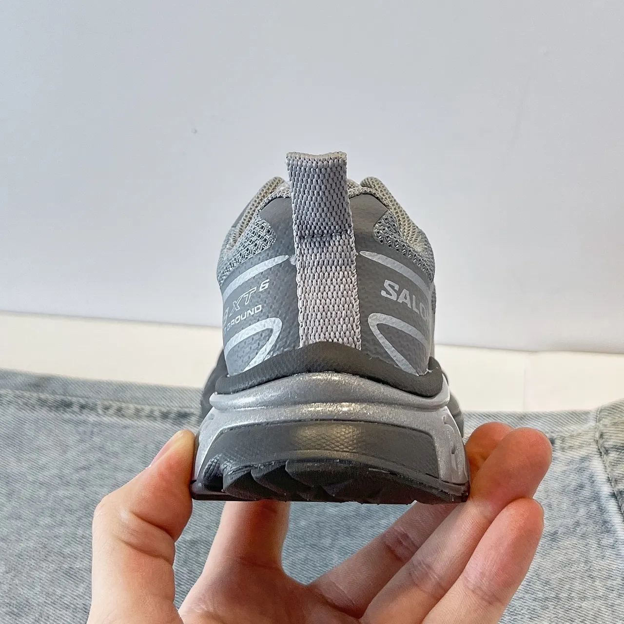 Salomon ACS Pro Black Gray Chunky Sneakers 15