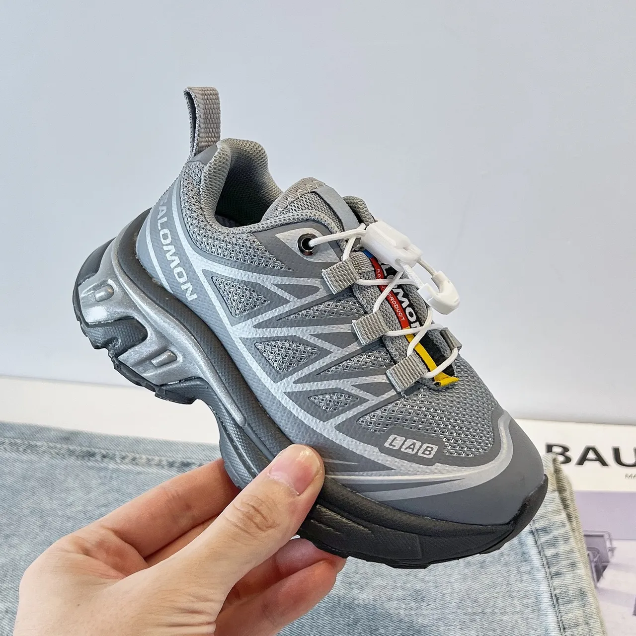 Salomon ACS Pro Black Gray Chunky Sneakers 19