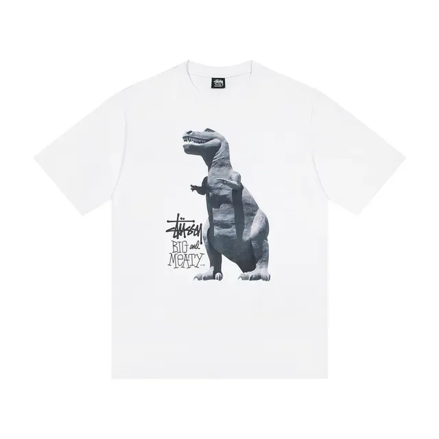 Stussy Big and Meaty T-Rex Graphic T-Shirt 4