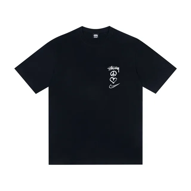 Stussy x Nike Peace Heart Swoosh Graphic T-Shirt 5