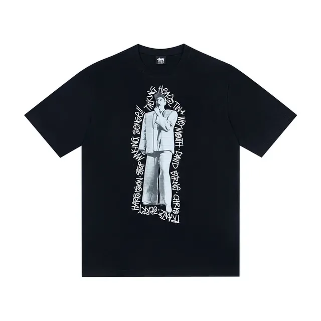 Stussy x Talking Heads Graphic Print T-Shirt 6