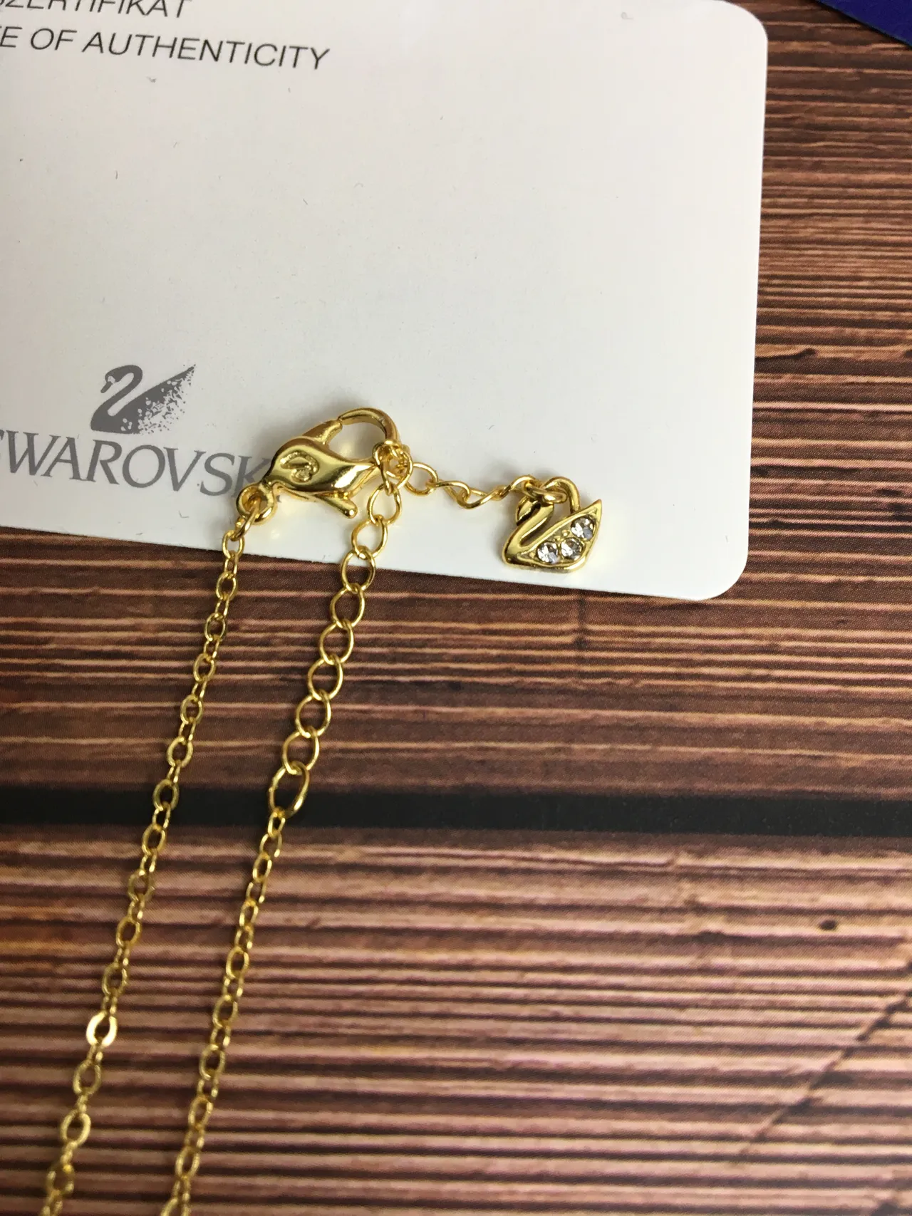 Swarovski Bee Motif Pavé Crystal Gold-Tone Necklace 3